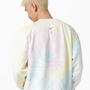 Raw Garden Tie-Dye Crew Neck Sweatshirt